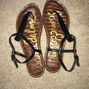 Black Sam Edelman sandals